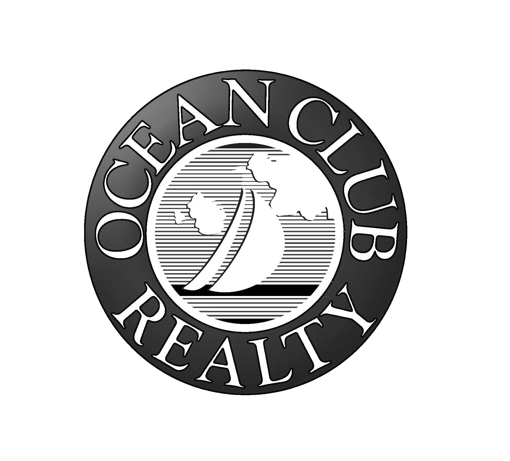 ocean club logo blck and white2